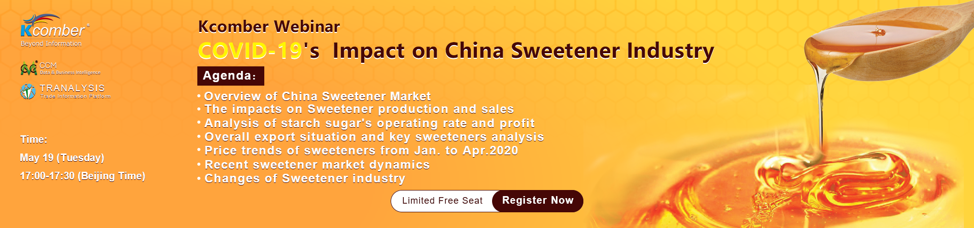 COVID-19's  Impact on China Sweetener Industry